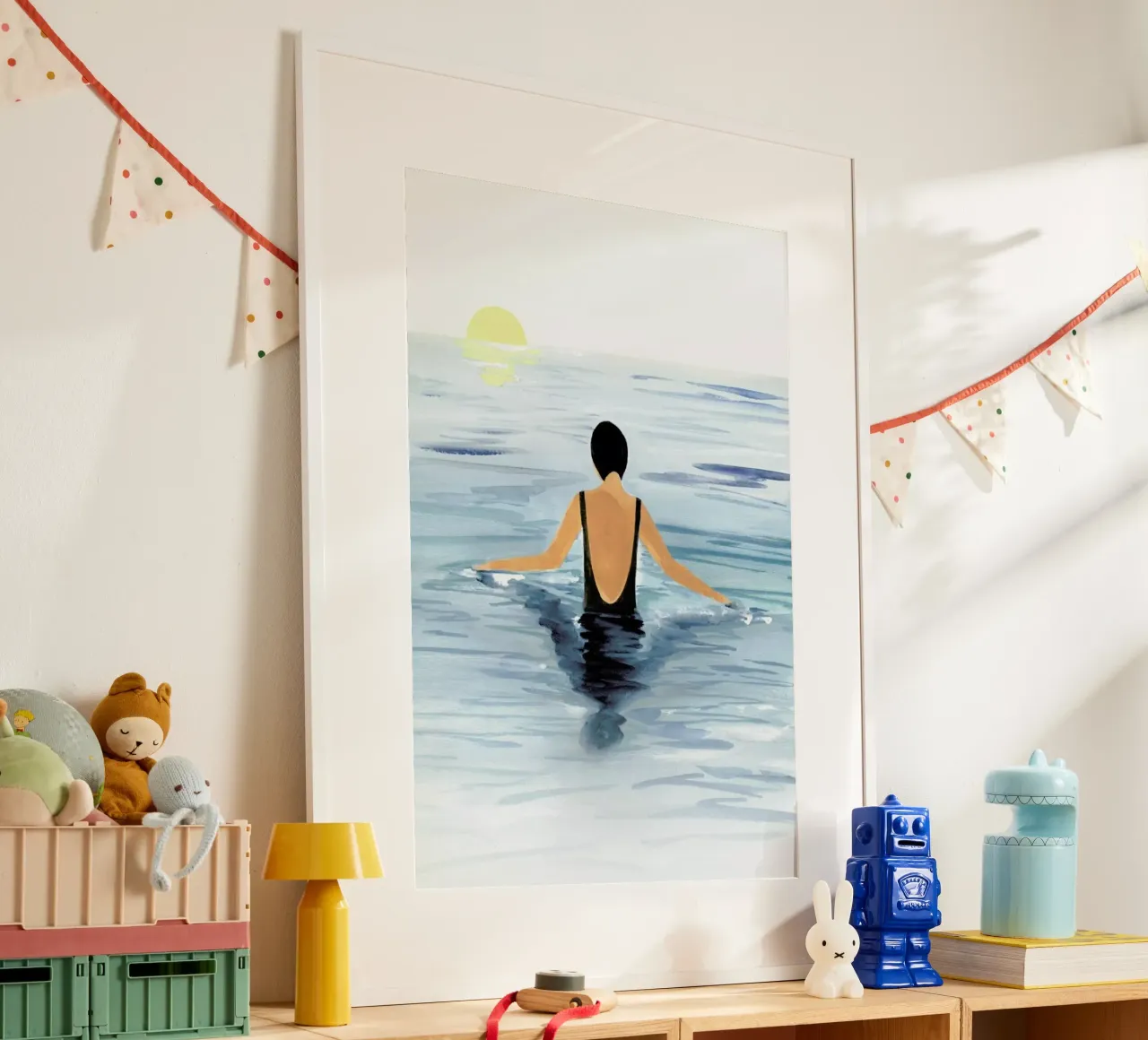 Swimmer poster da Laura Page