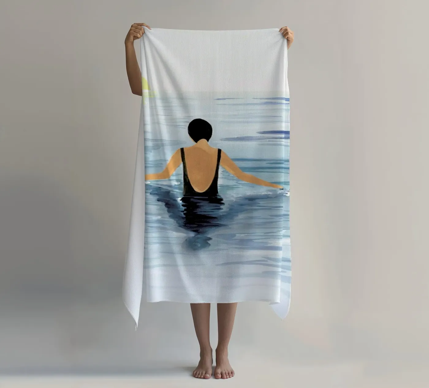 Swimmer telo mare da Laura Page