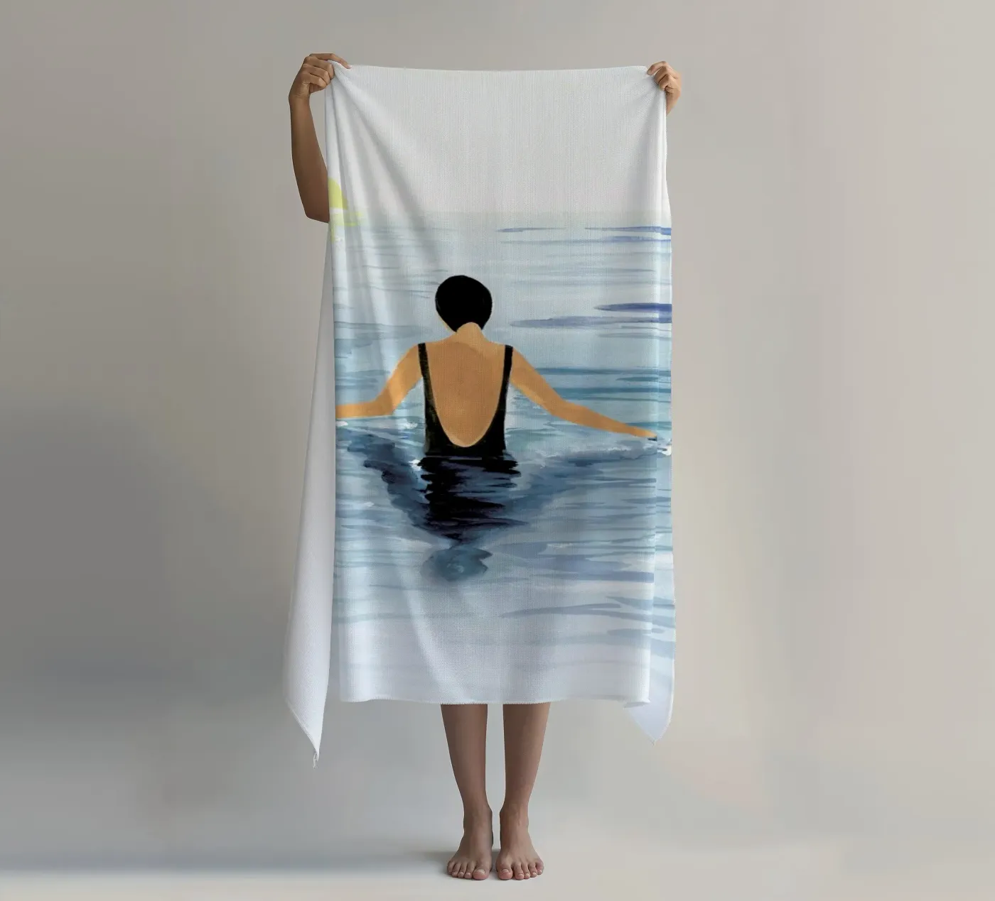 Swimmer telo mare da Laura Page