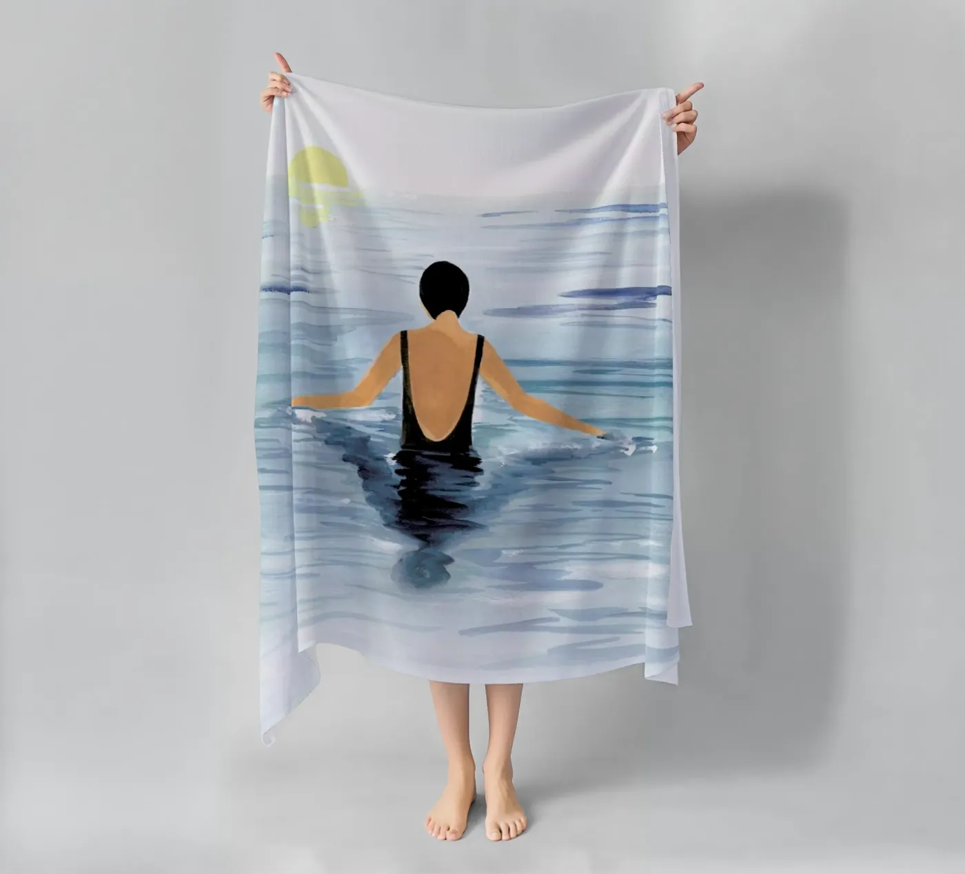 Swimmer telo mare da Laura Page