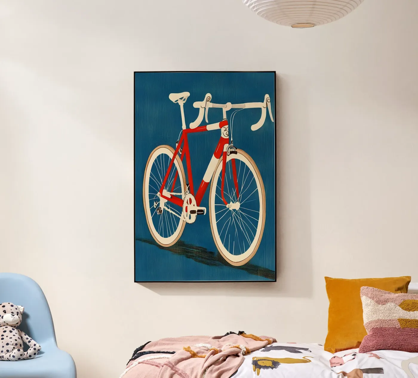 Bicicletta da strada plexiglass da Curious Canvas