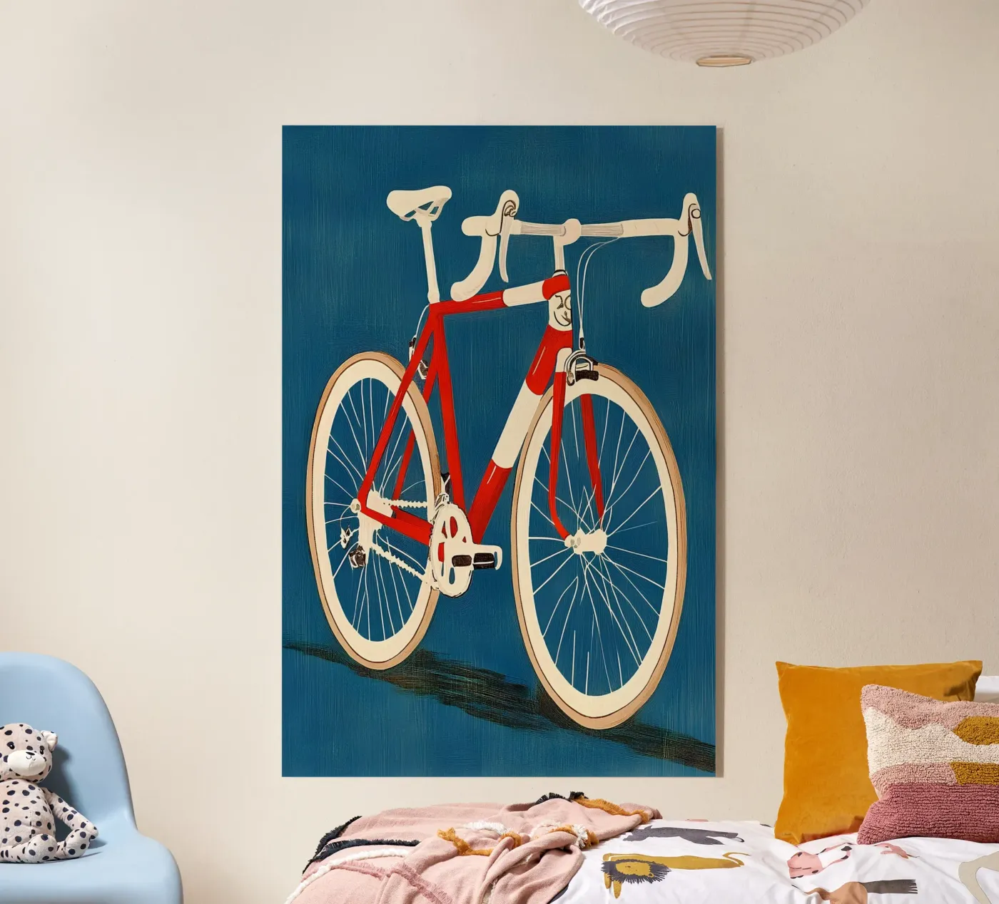 Bicicletta da strada plexiglass da Curious Canvas