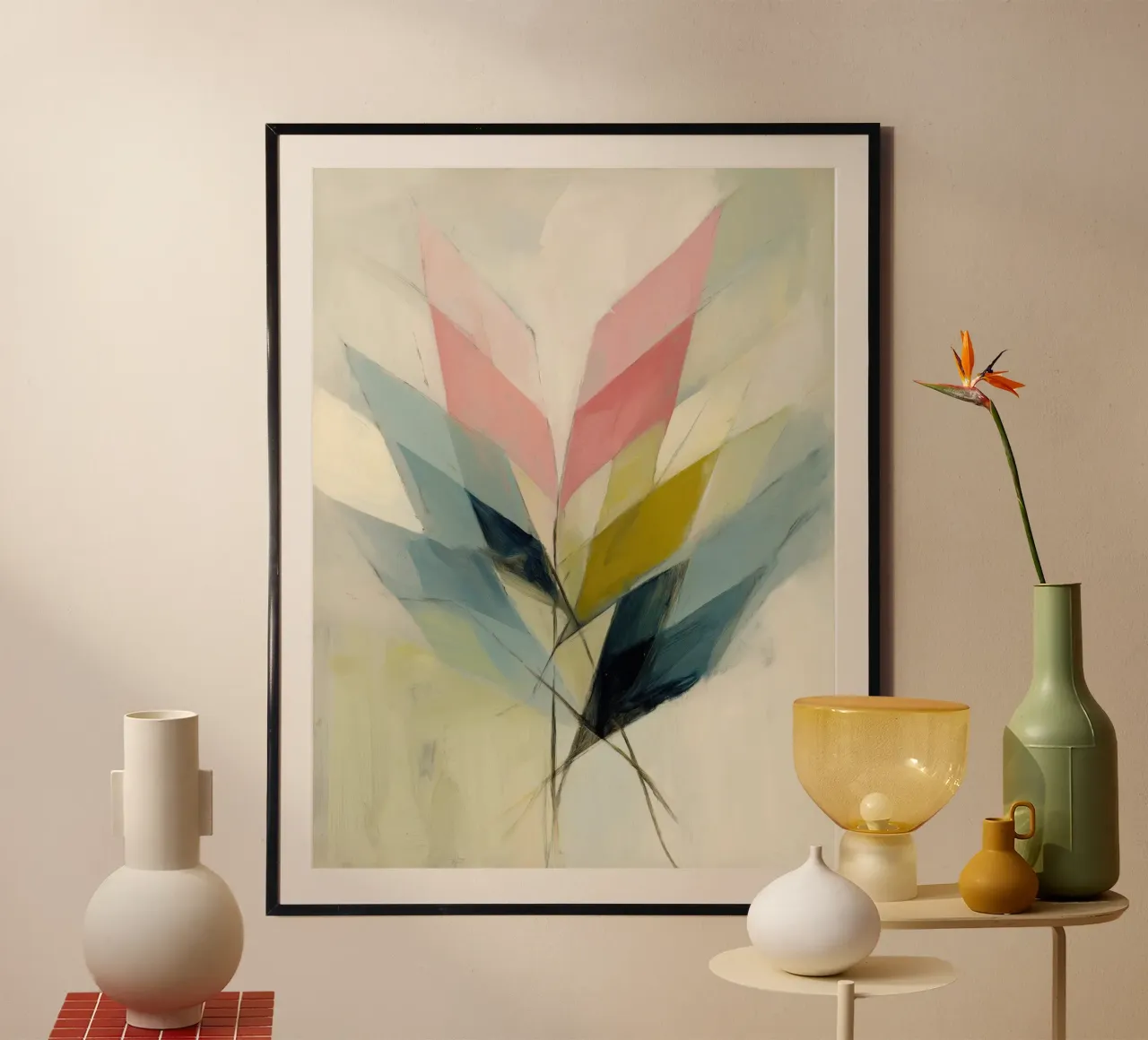 Arte da parete di Imagine poster con telaio in plastica da Imagine