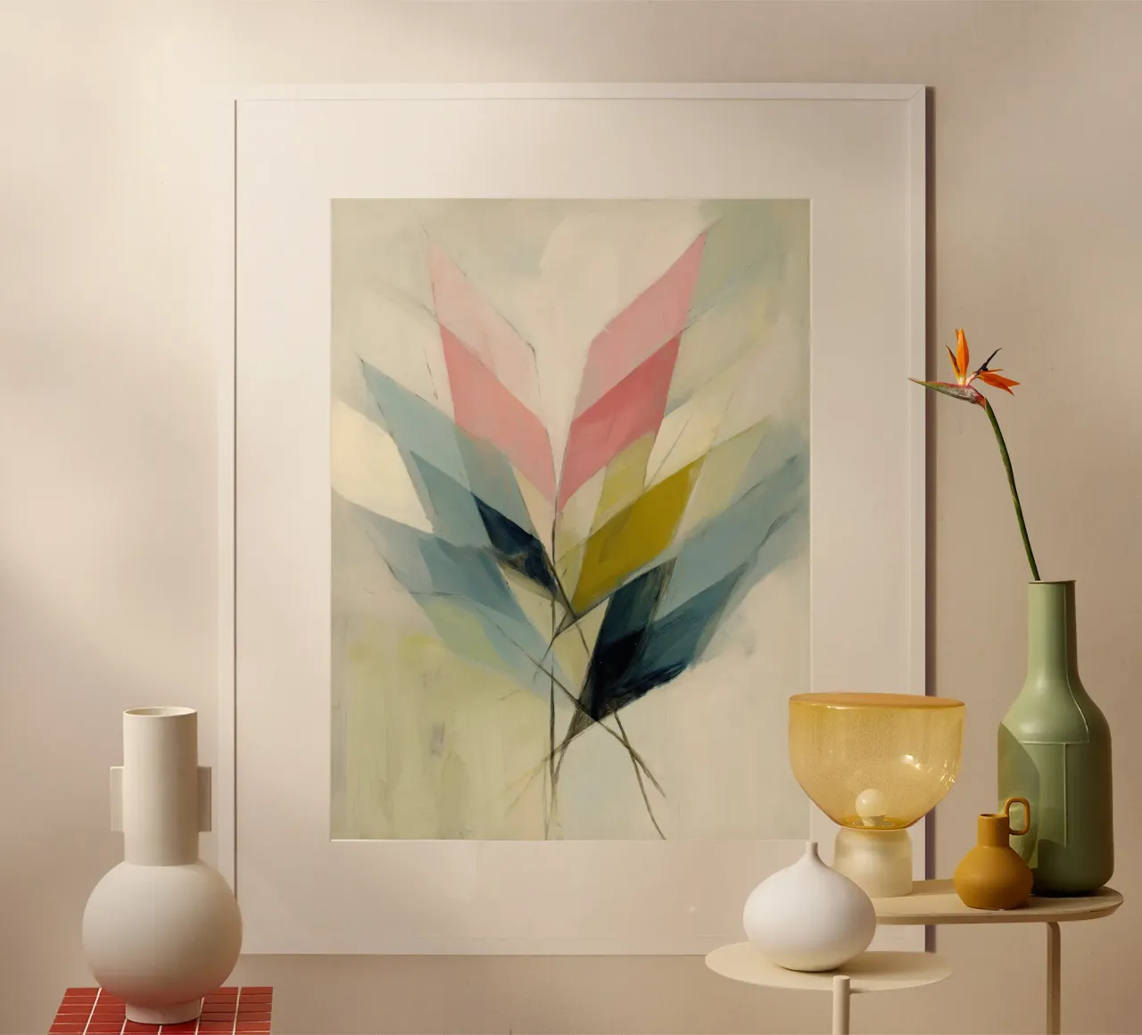 Arte da parete di Imagine poster con telaio in plastica da Imagine