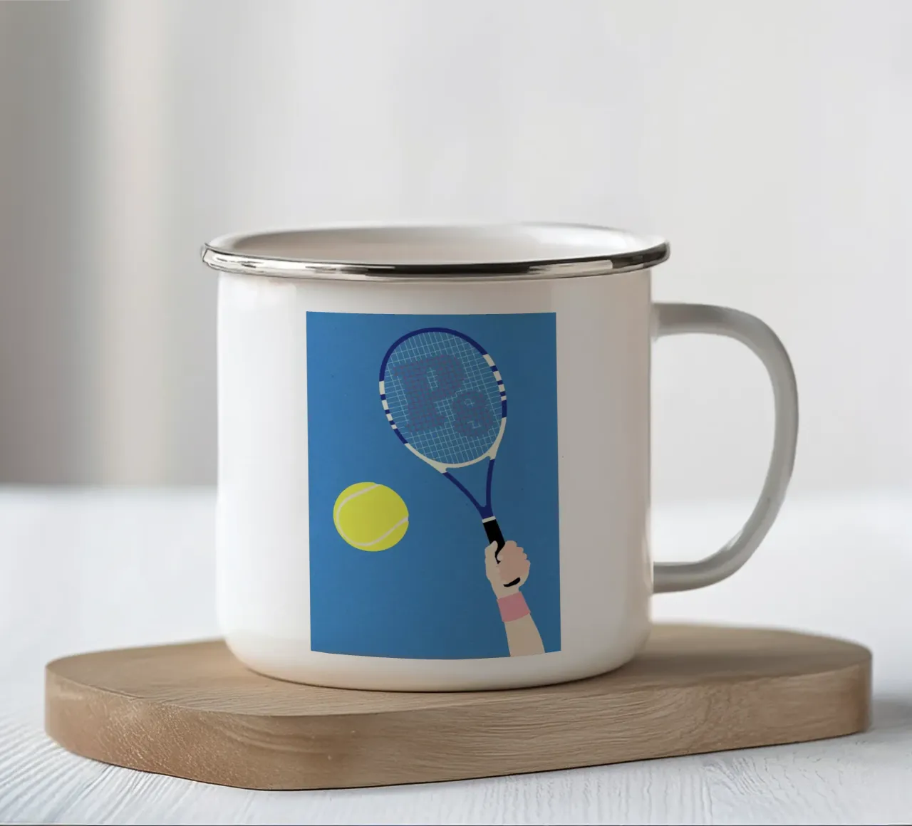 Perfect Serve tazza in smalto da Rosi Feist
