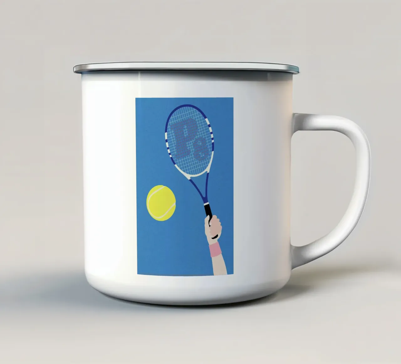 Perfect Serve tazza in smalto da Rosi Feist