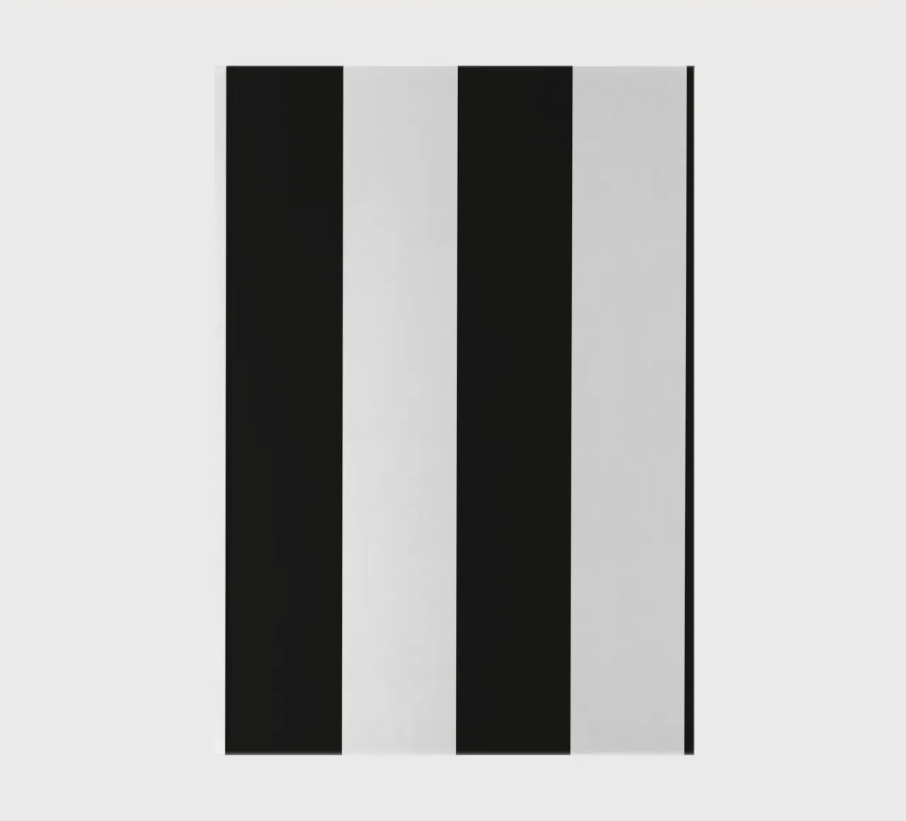 Black and white stripe pattern notebook by gulsengunel