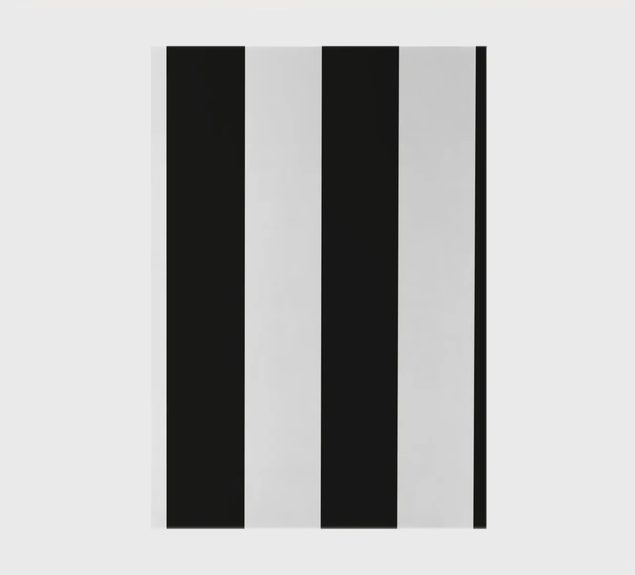Black and white stripe pattern notebook by gulsengunel