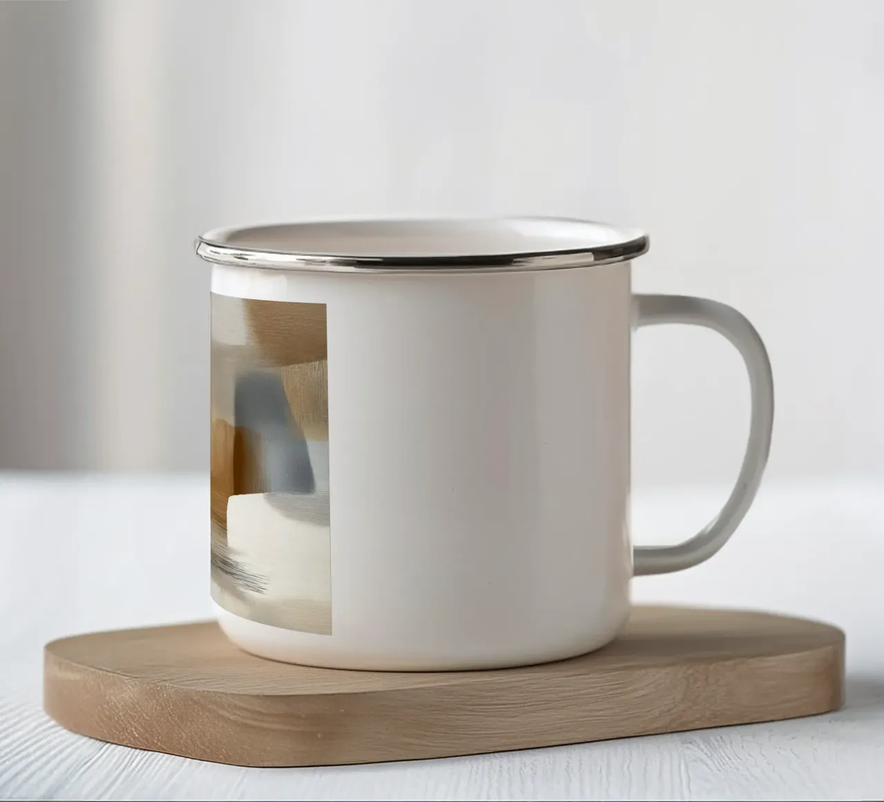 Arte da parete di Imagine tazza in smalto da Imagine