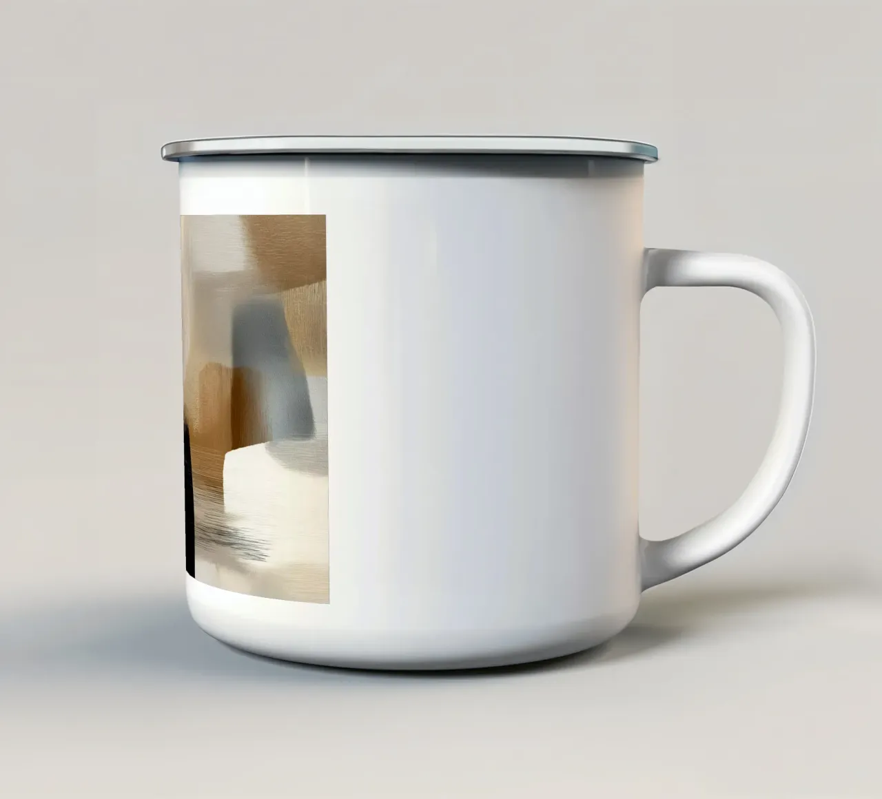 Arte da parete di Imagine tazza in smalto da Imagine