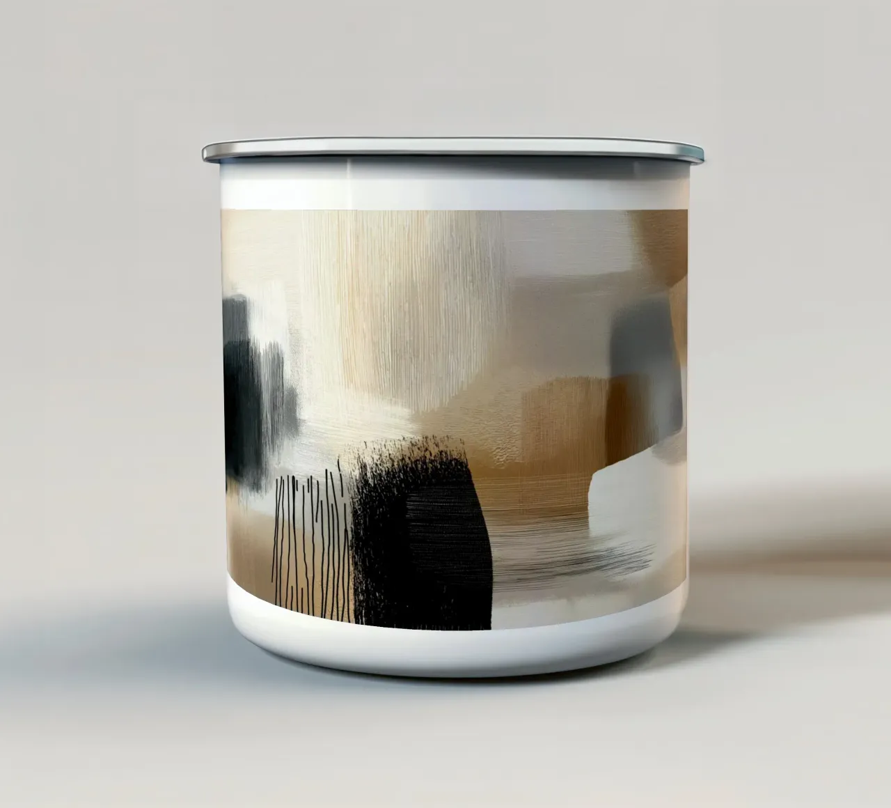 Arte da parete di Imagine tazza in smalto da Imagine