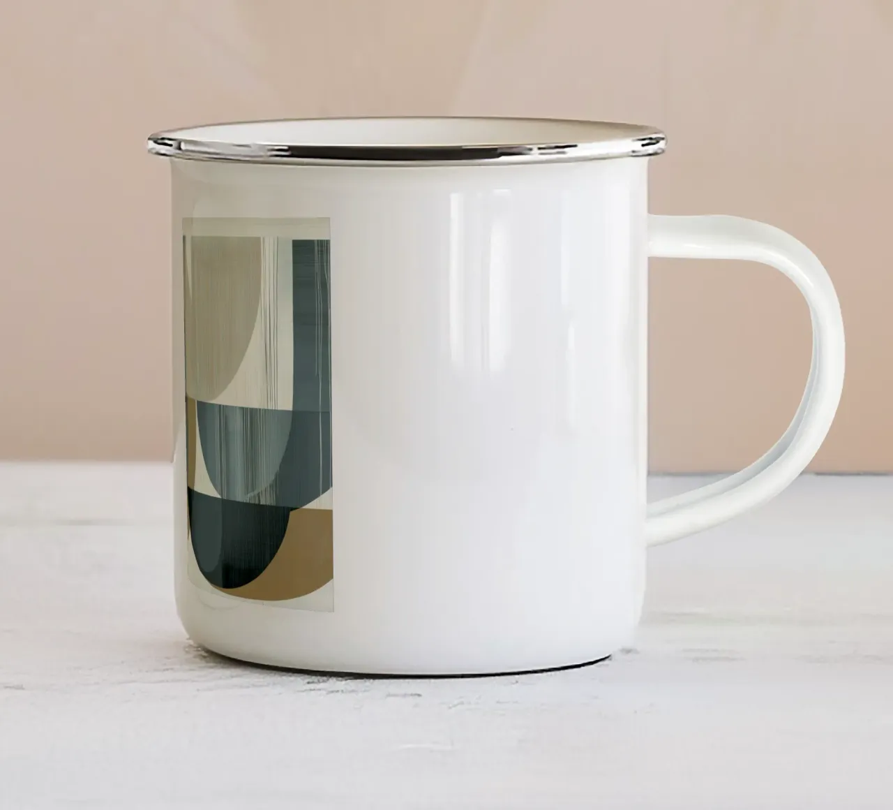 Arte da parete di Imagine tazza in smalto da Imagine