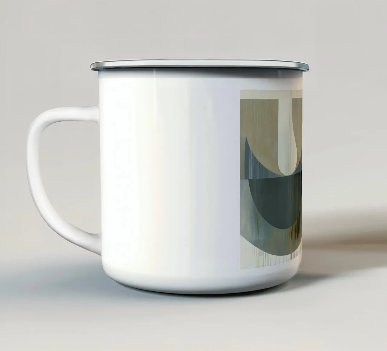 Arte da parete di Imagine tazza in smalto da Imagine