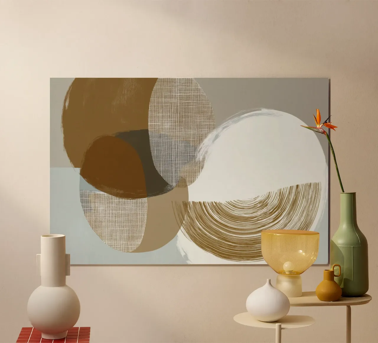 Wall-art by Imagine poster with wooden frame by Imagine
