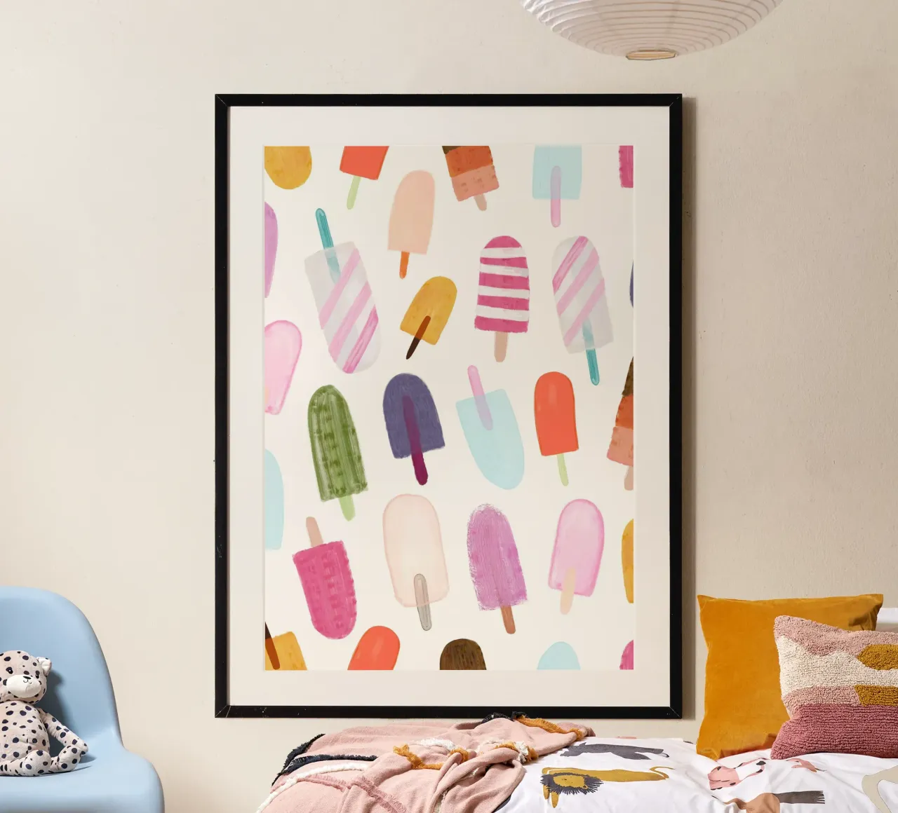 Ice creams poster da gulsengunel