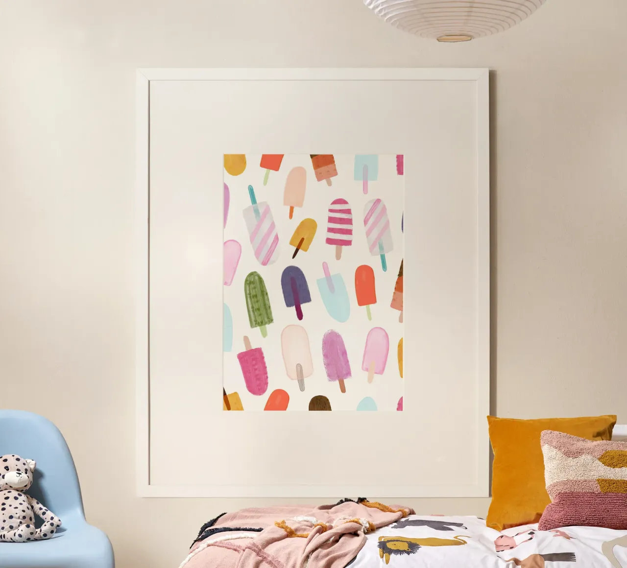 Ice creams poster da gulsengunel