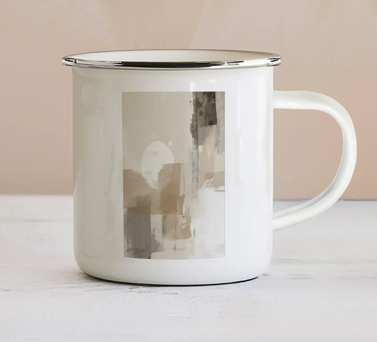 Arte da parete di Imagine tazza in smalto da Imagine