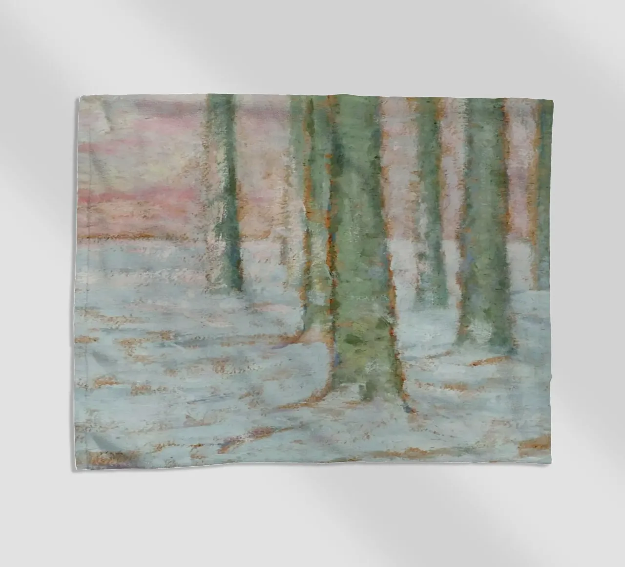de Nuncques - Winter In The Forest telo mare da ARTOTHEK