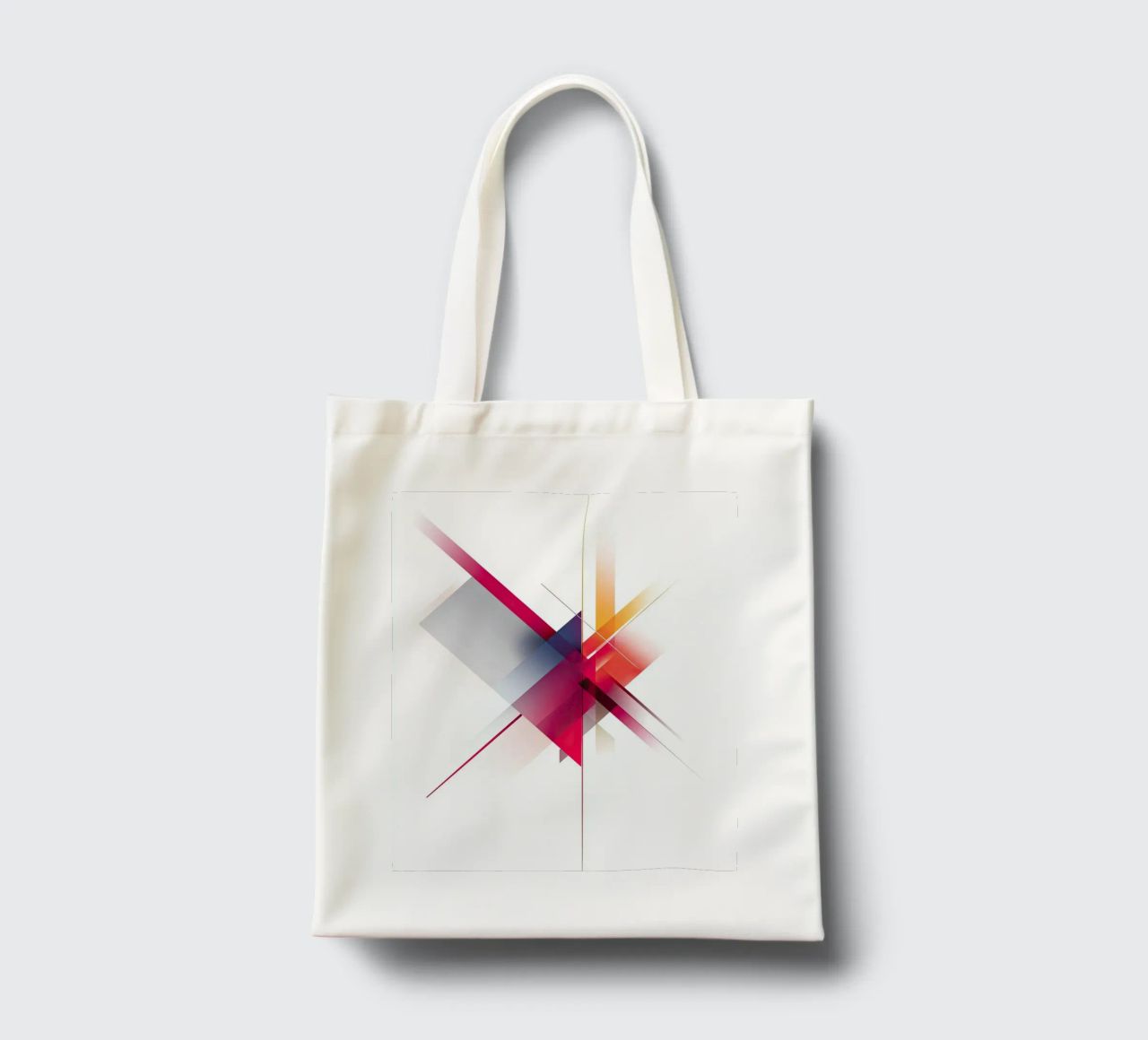 Abstract Colorful Intersection with Sharp Lines tote bag by Artbyvo