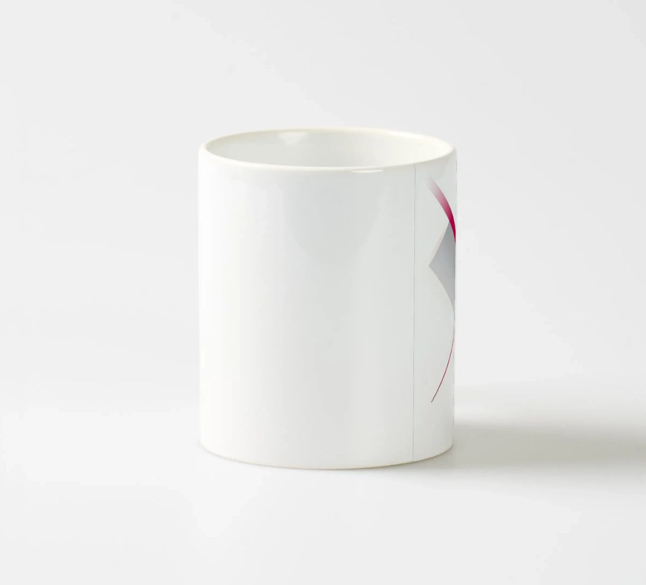 Abstract Colorful Intersection with Sharp Lines ceramic mug by Artbyvo