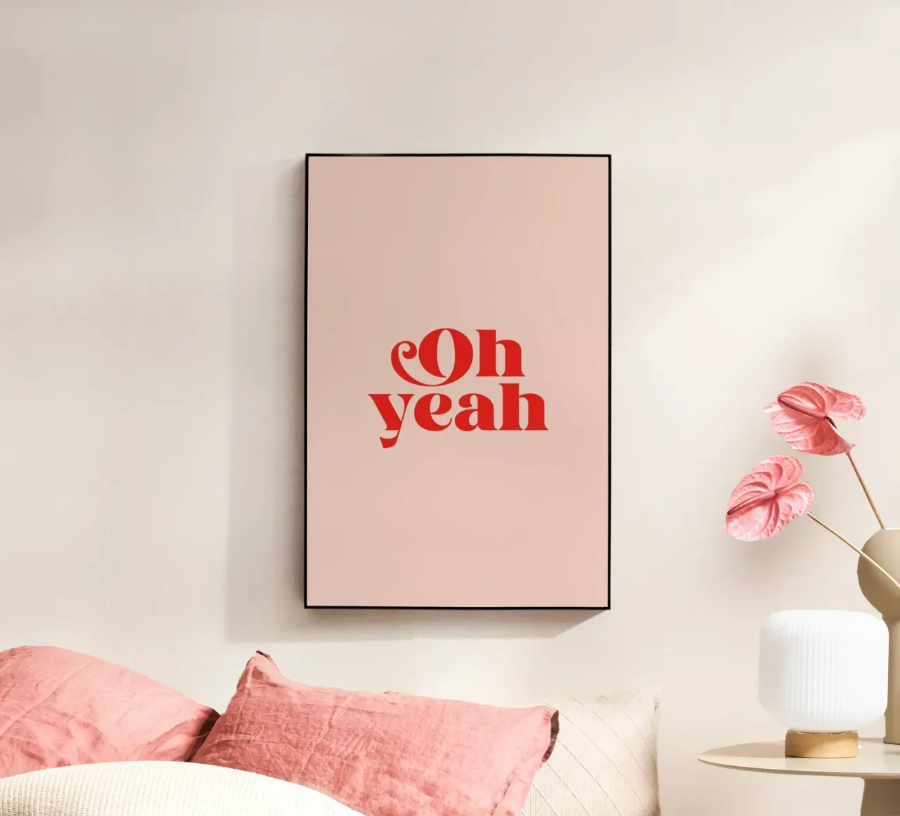 Oh Yeah Pink plexiglass da Trabolt Design