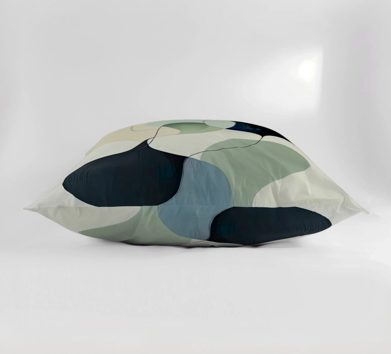 Linee intrecciate con ariose forme sfumate cuscino da Artbyvo