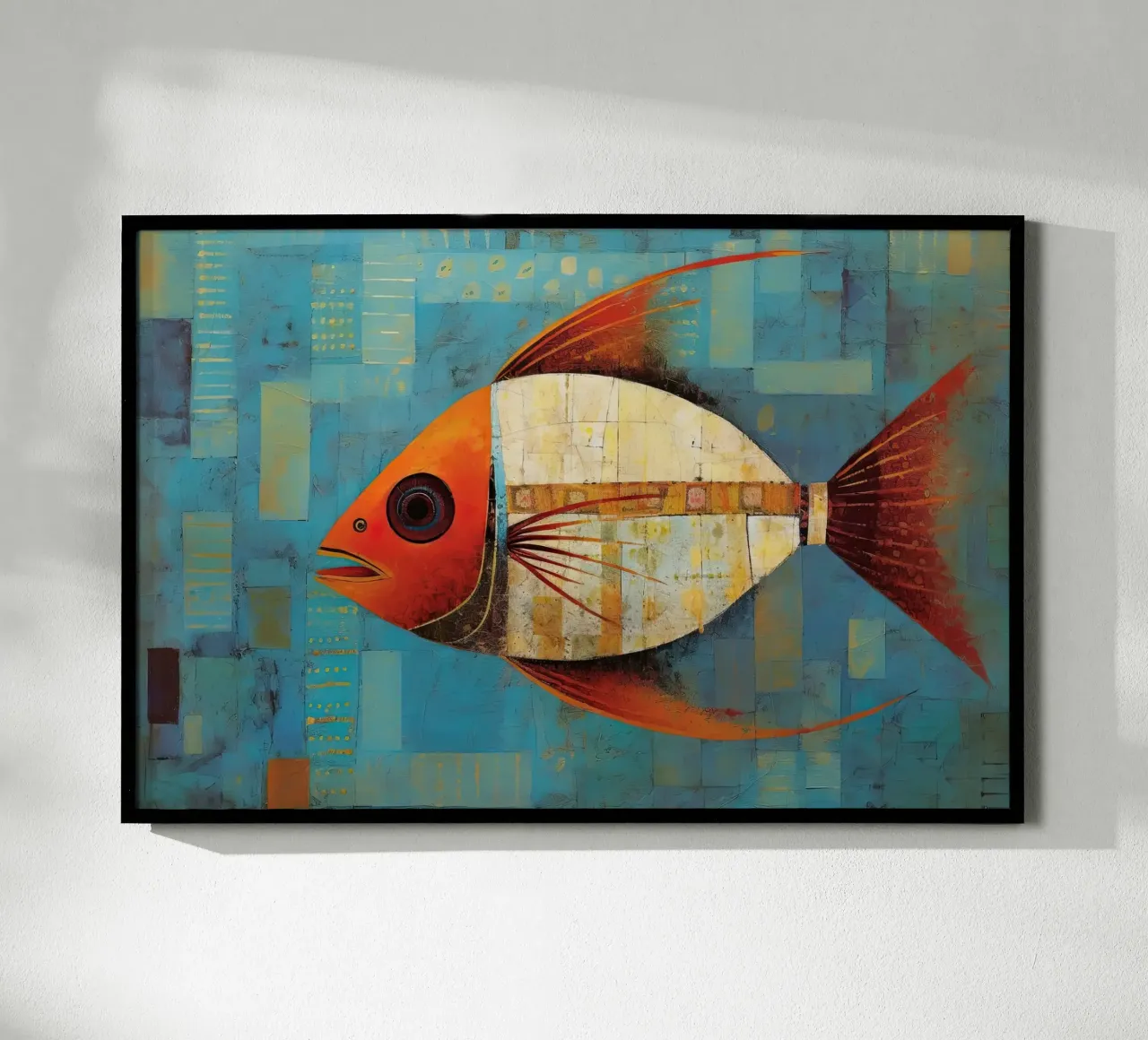 Arte da parete di Imagine poster con telaio in plastica da Imagine