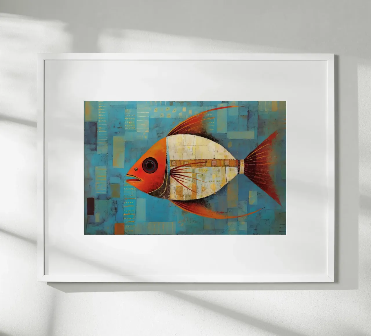 Arte da parete di Imagine poster con telaio in plastica da Imagine