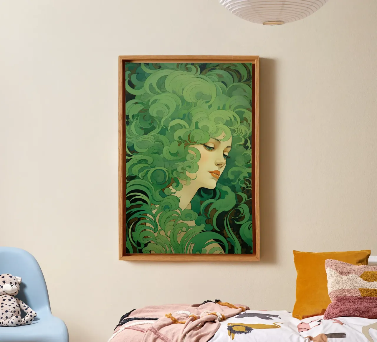 Wall-art by Imagine canvas with Floater frame by Imagine