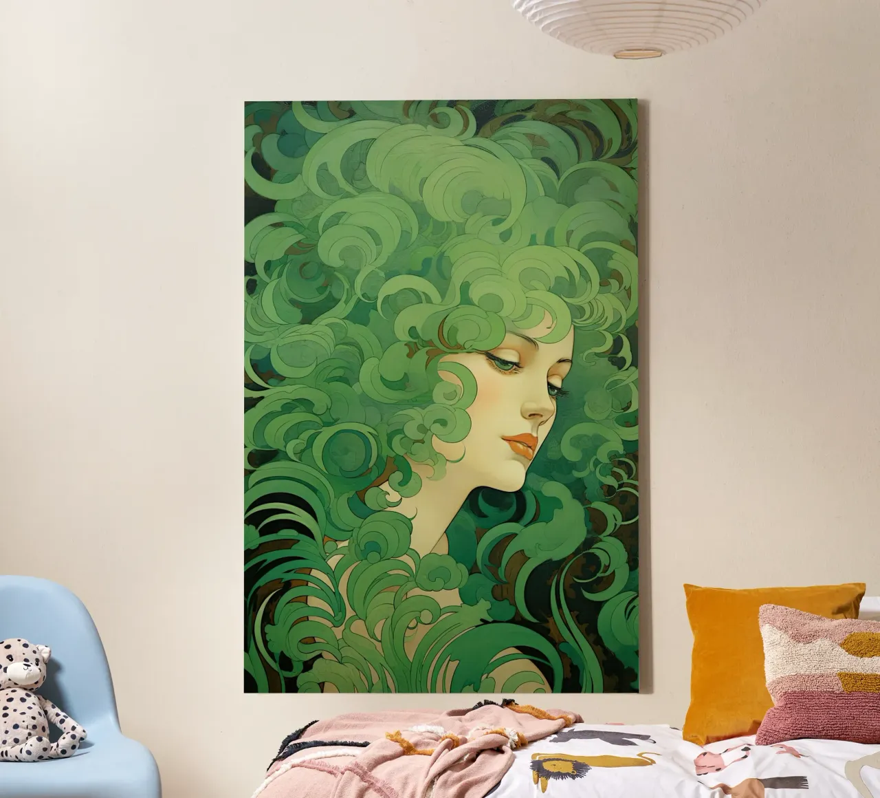 Wall-art by Imagine canvas with Floater frame by Imagine