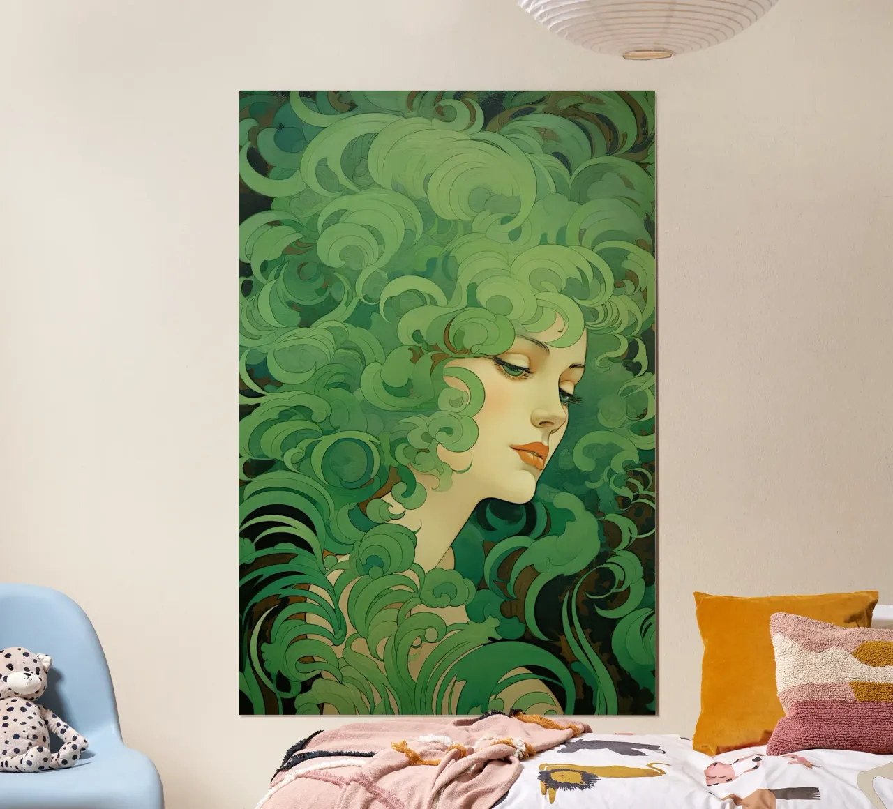 Arte da parete di Imagine poster con telaio in legno da Imagine
