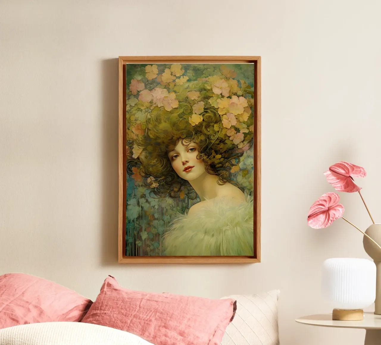 Wall-art by Imagine canvas with Floater frame by Imagine