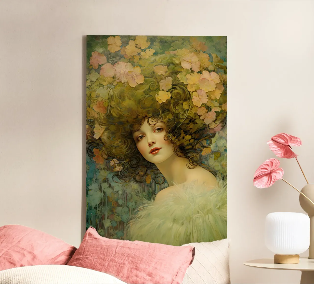 Wall-art by Imagine canvas with Floater frame by Imagine