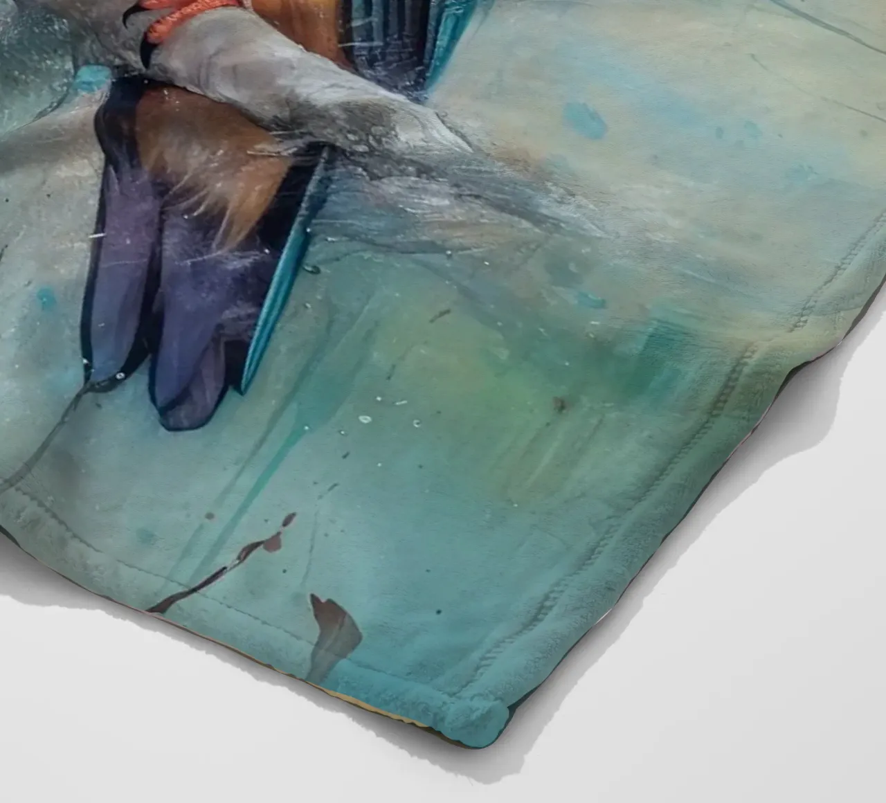 Wall-art by Imagine fleece blanket by Imagine