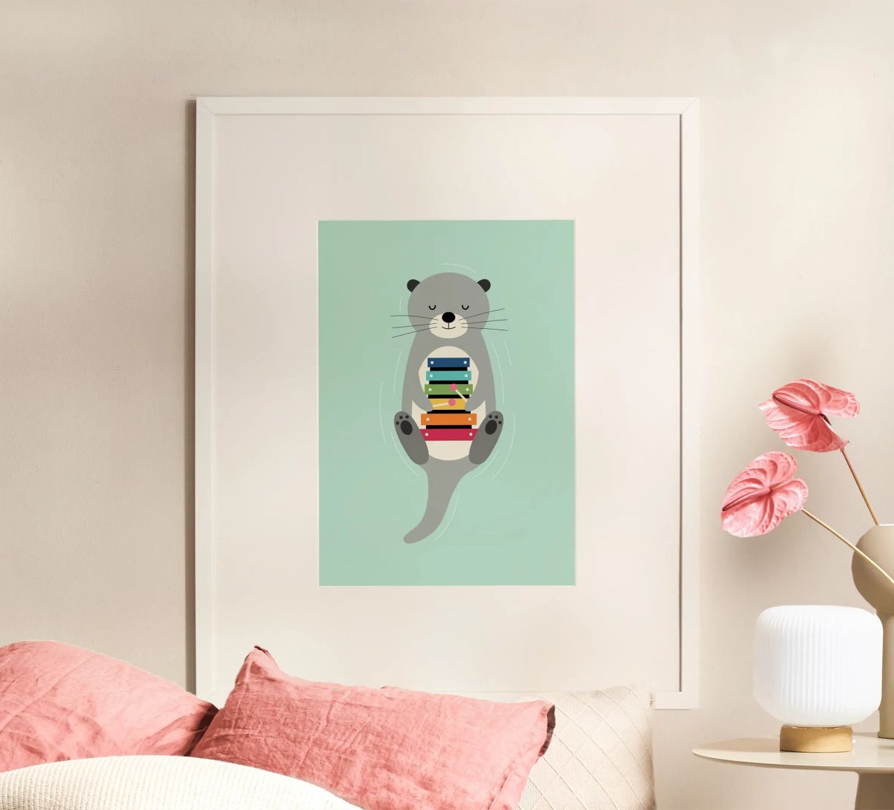 animale acquatico lontra poster da westface store