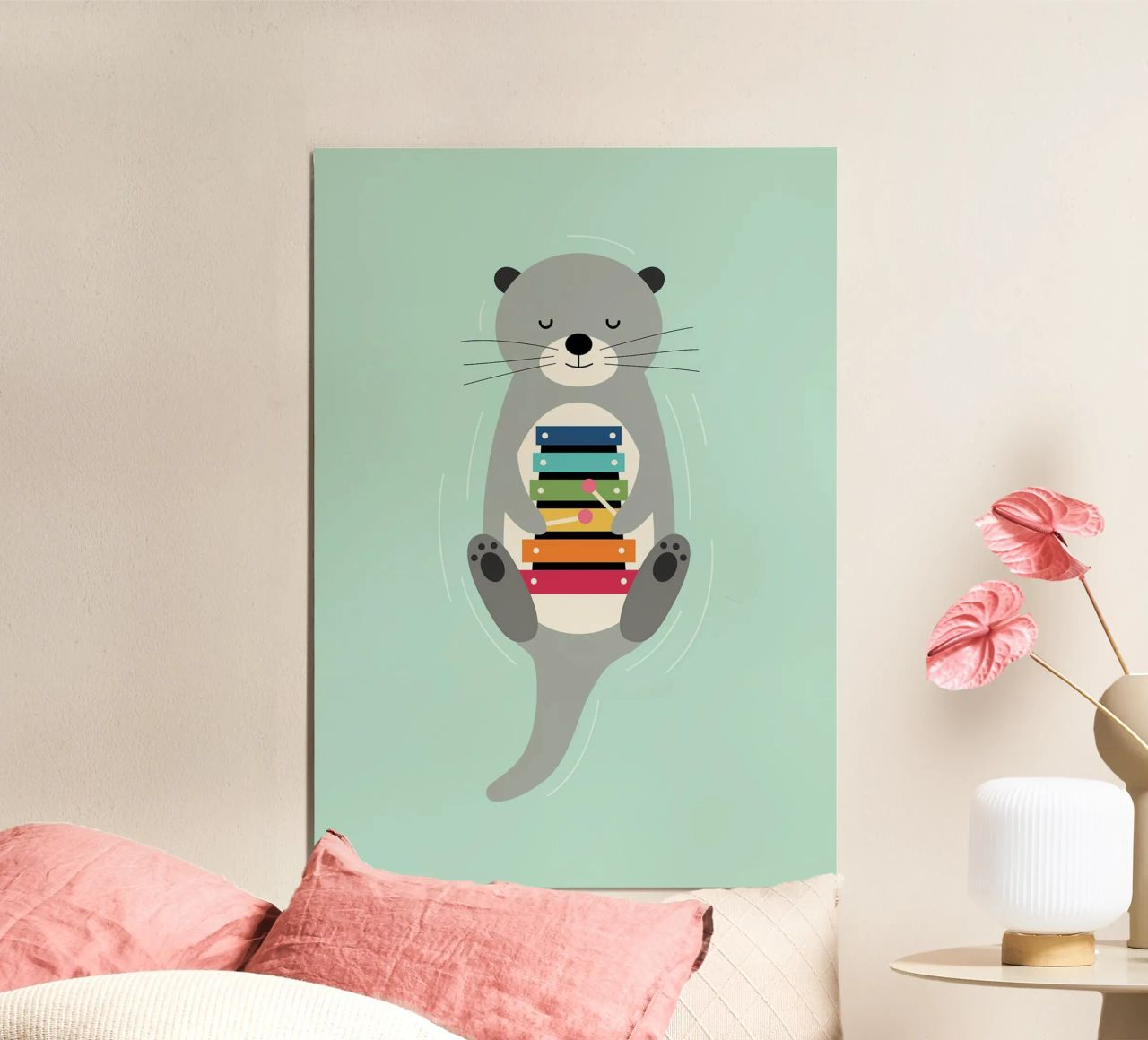 animale acquatico lontra poster da westface store