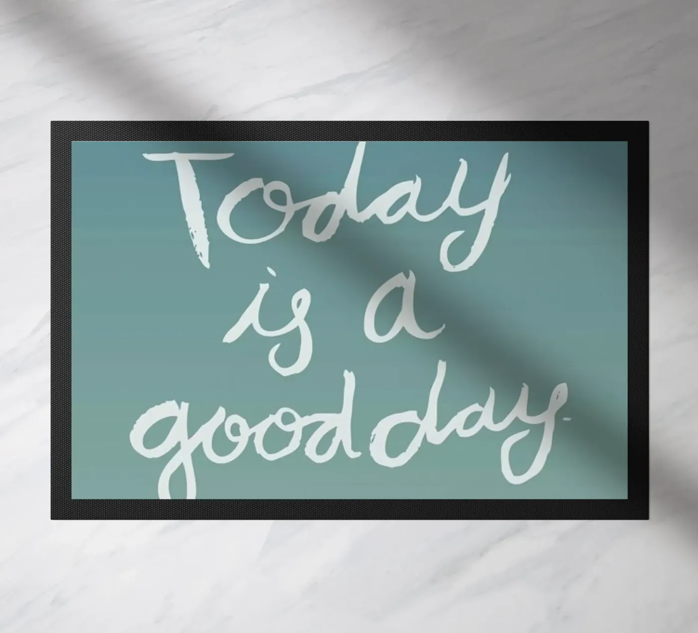 Good Day doormat by Dead Language