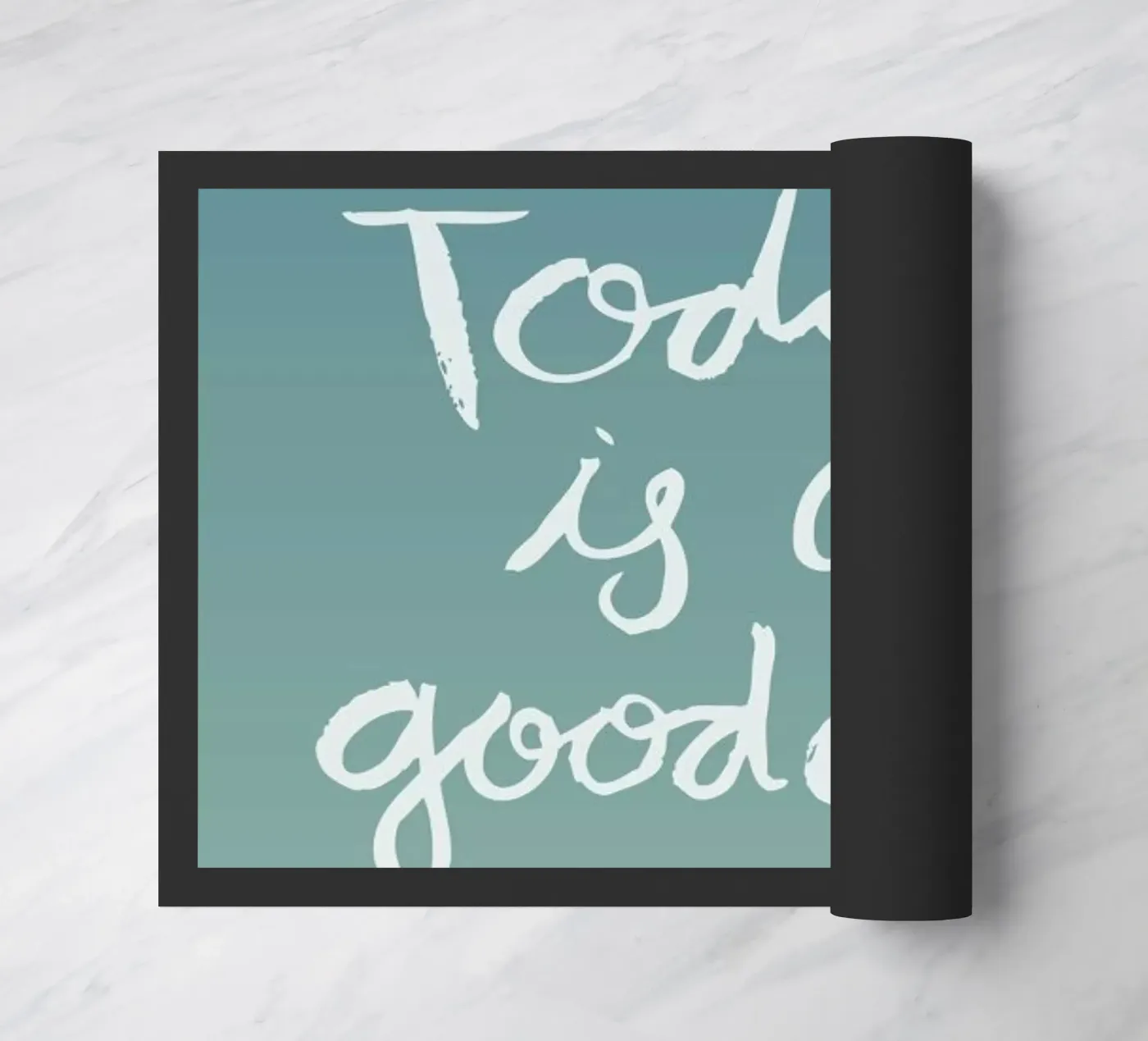 Good Day doormat by Dead Language