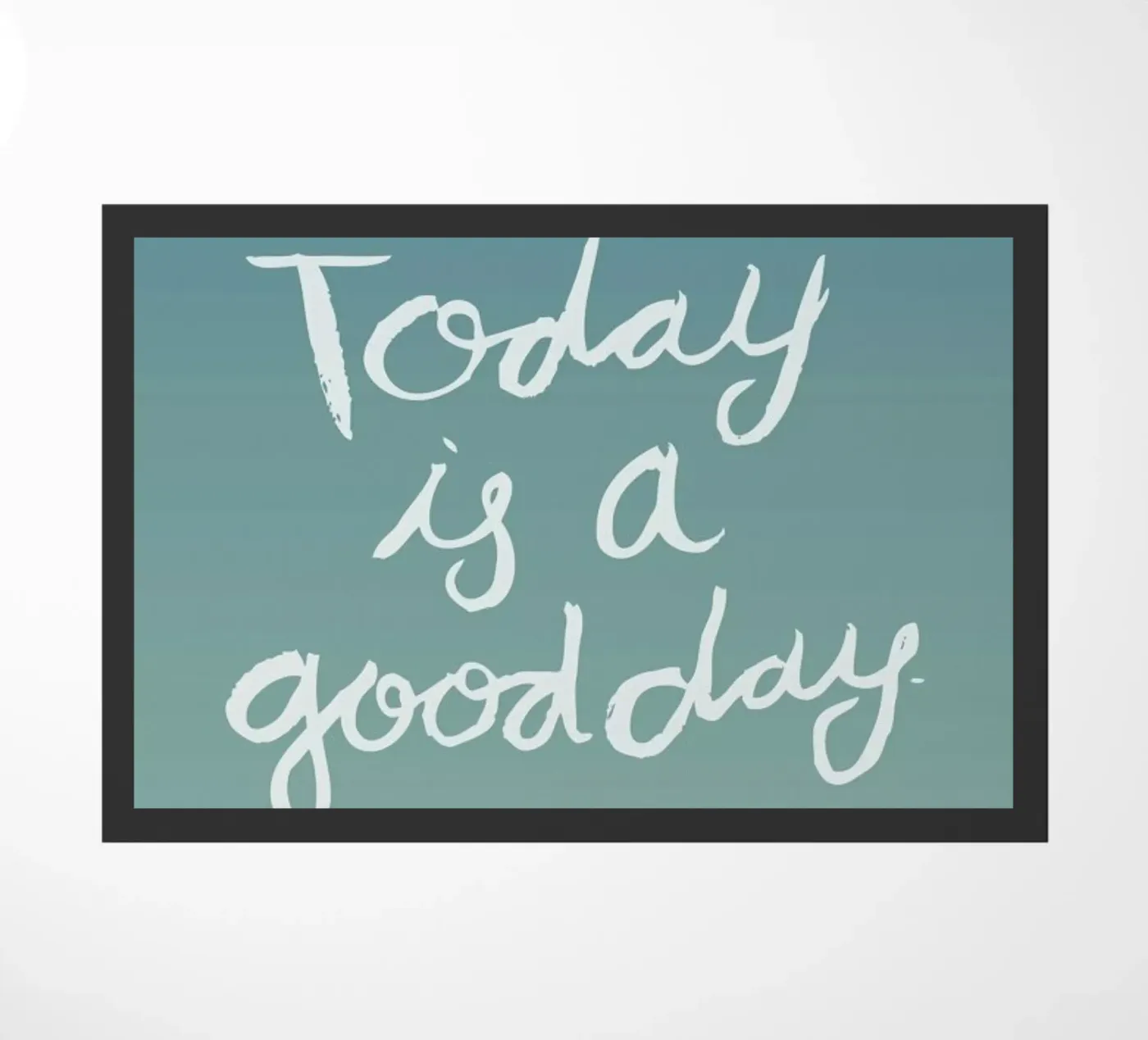 Good Day doormat by Dead Language