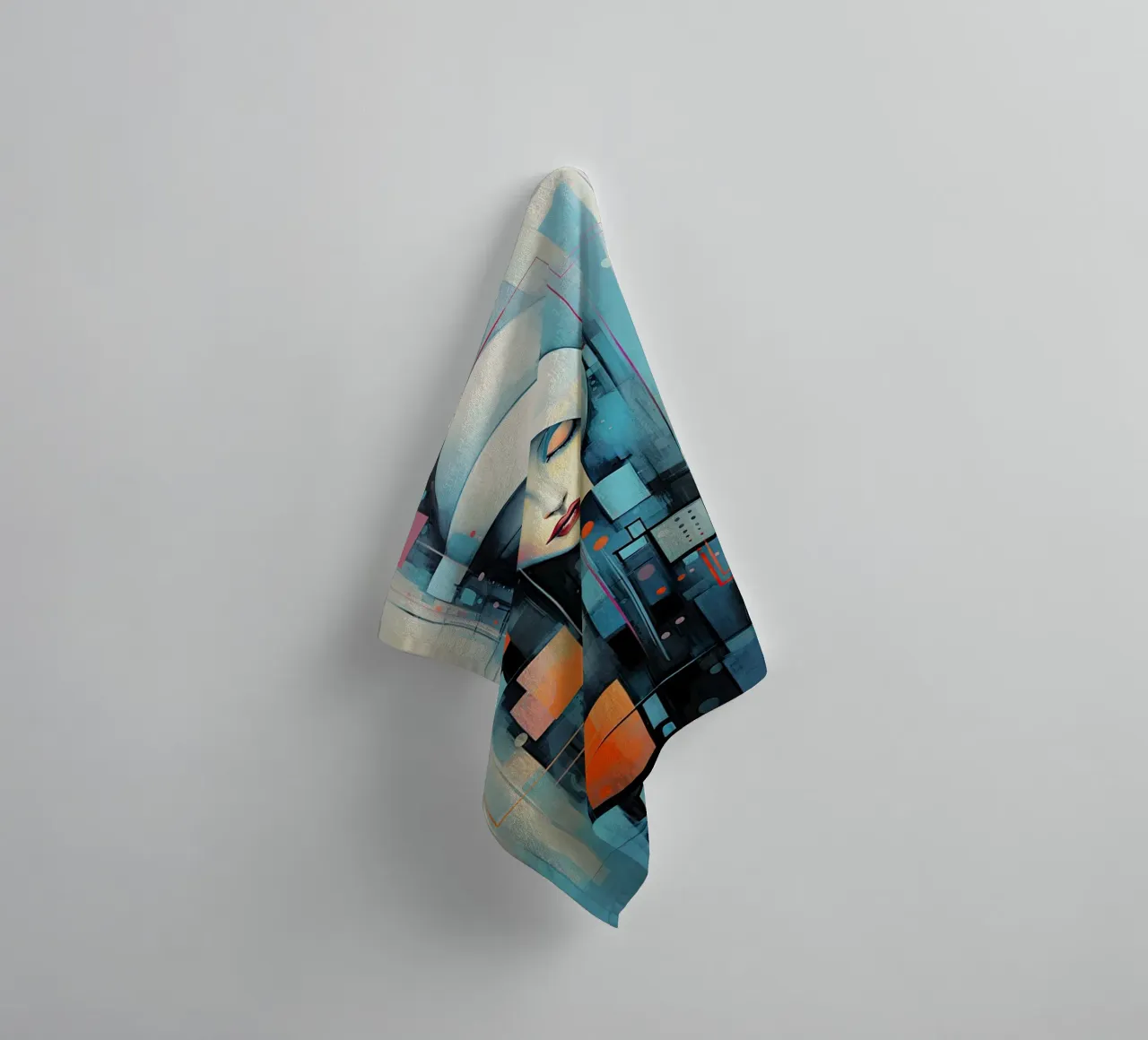 Arte da parete di Imagine asciugamano da bagno da Imagine