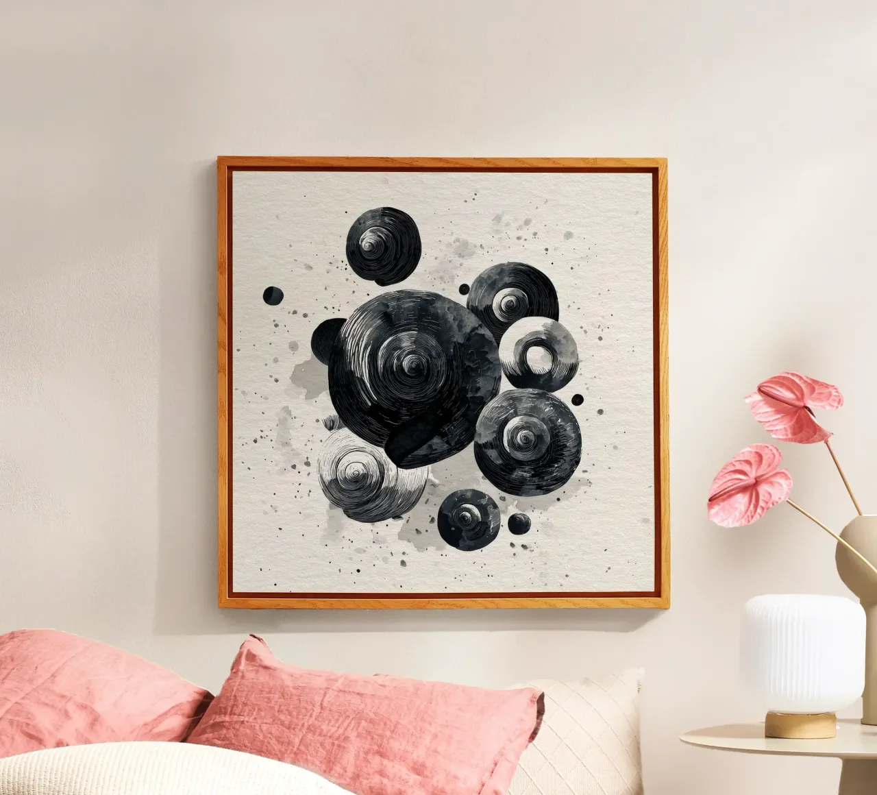 Orbital Shells Acryl-Glas von Matthias Keller Studio