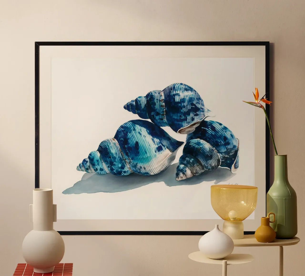 Cluster di cobalto poster da Matthias Keller Studio