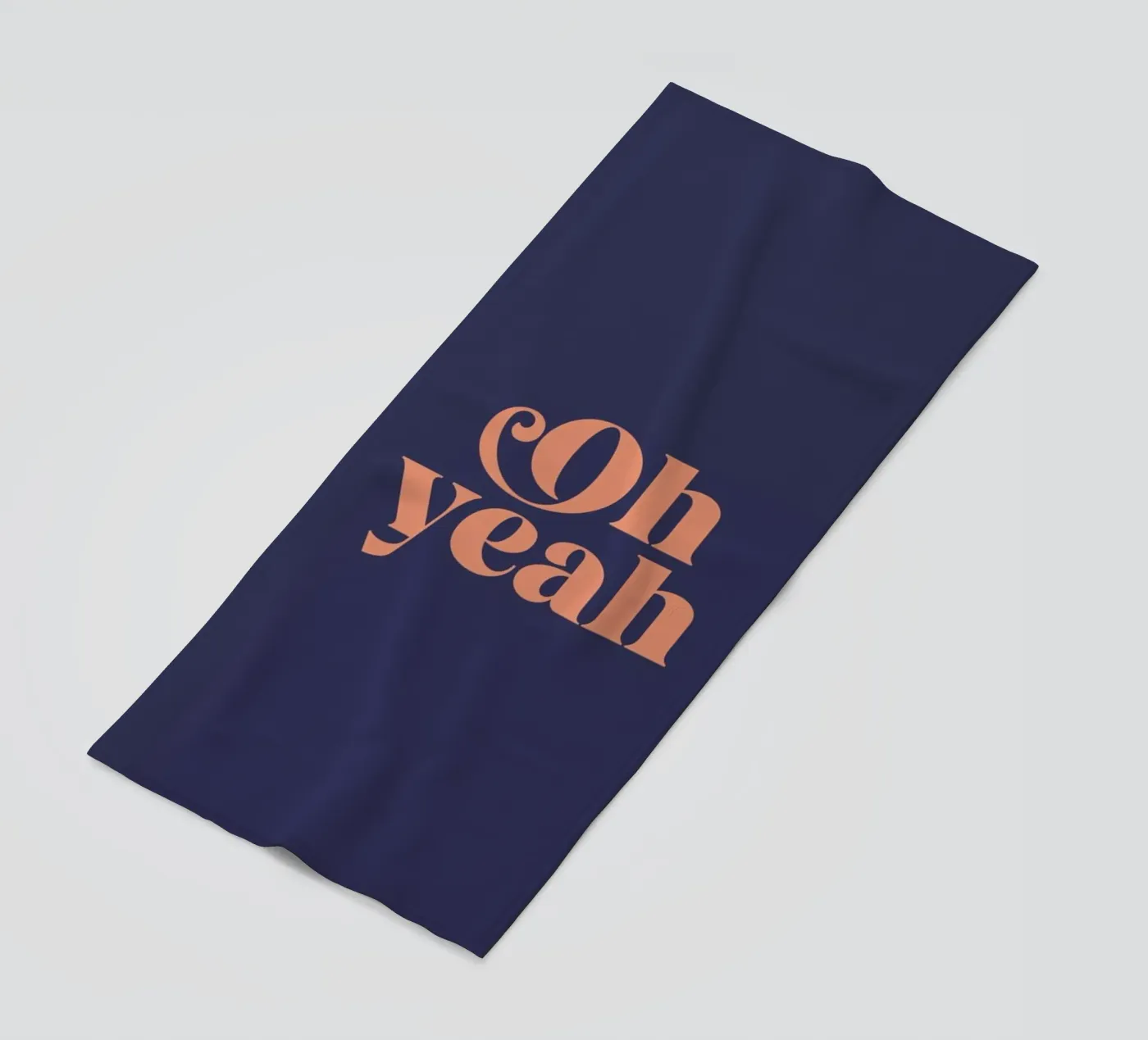 Oh Yeah Blue telo mare da Trabolt Design