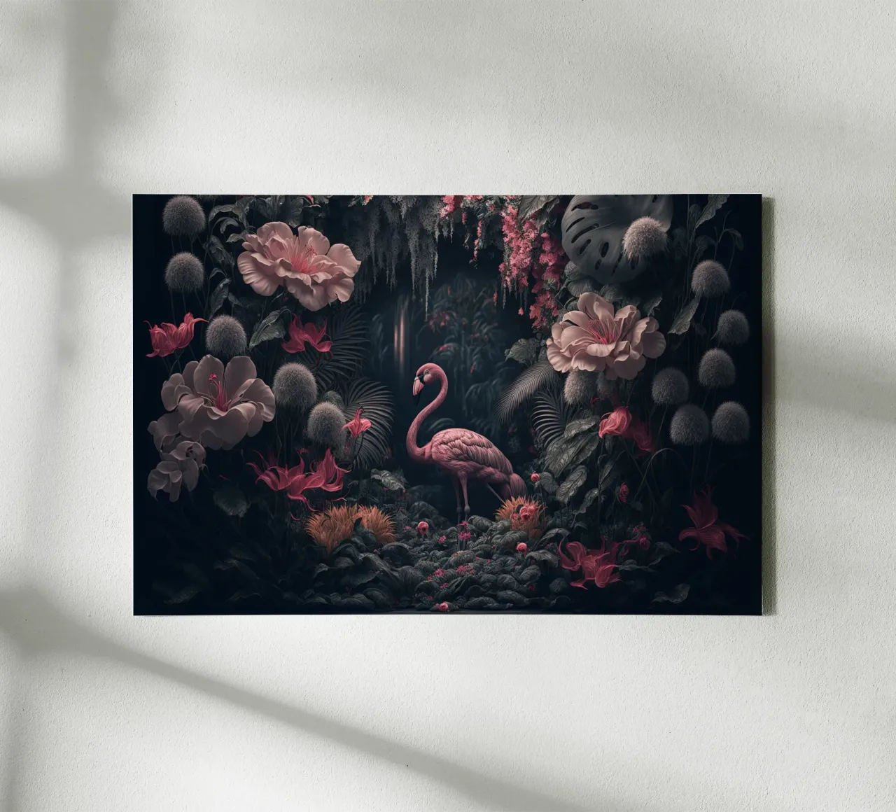 Muurkunst van Imagine canvas met Baklijst van Imagine