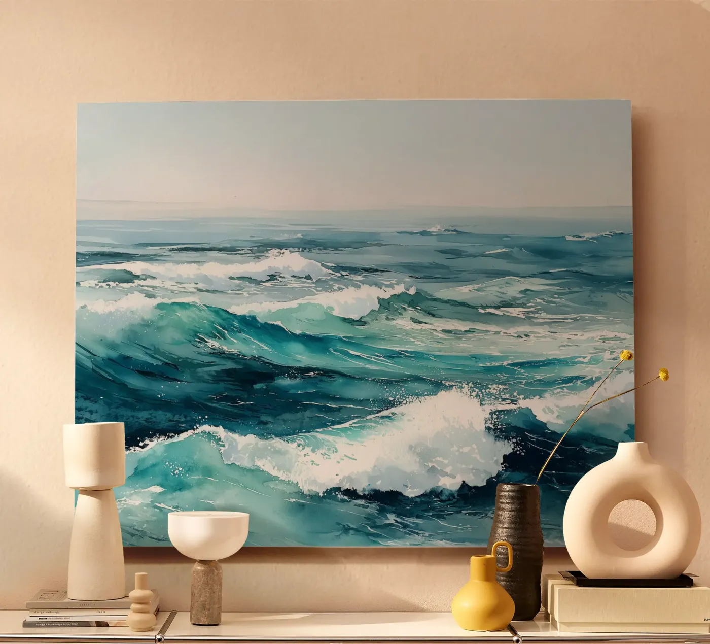 Emerald Drift forex plate by Matthias Keller Studio