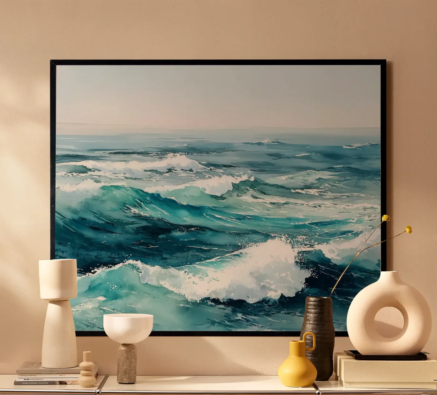 Emerald Drift poster da Matthias Keller Studio