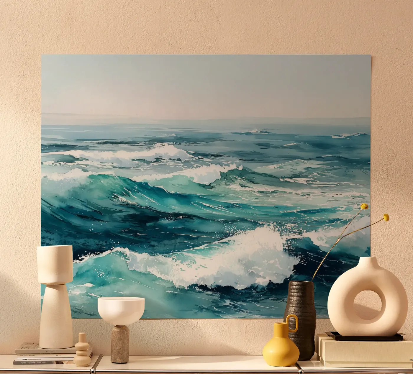 Emerald Drift poster da Matthias Keller Studio