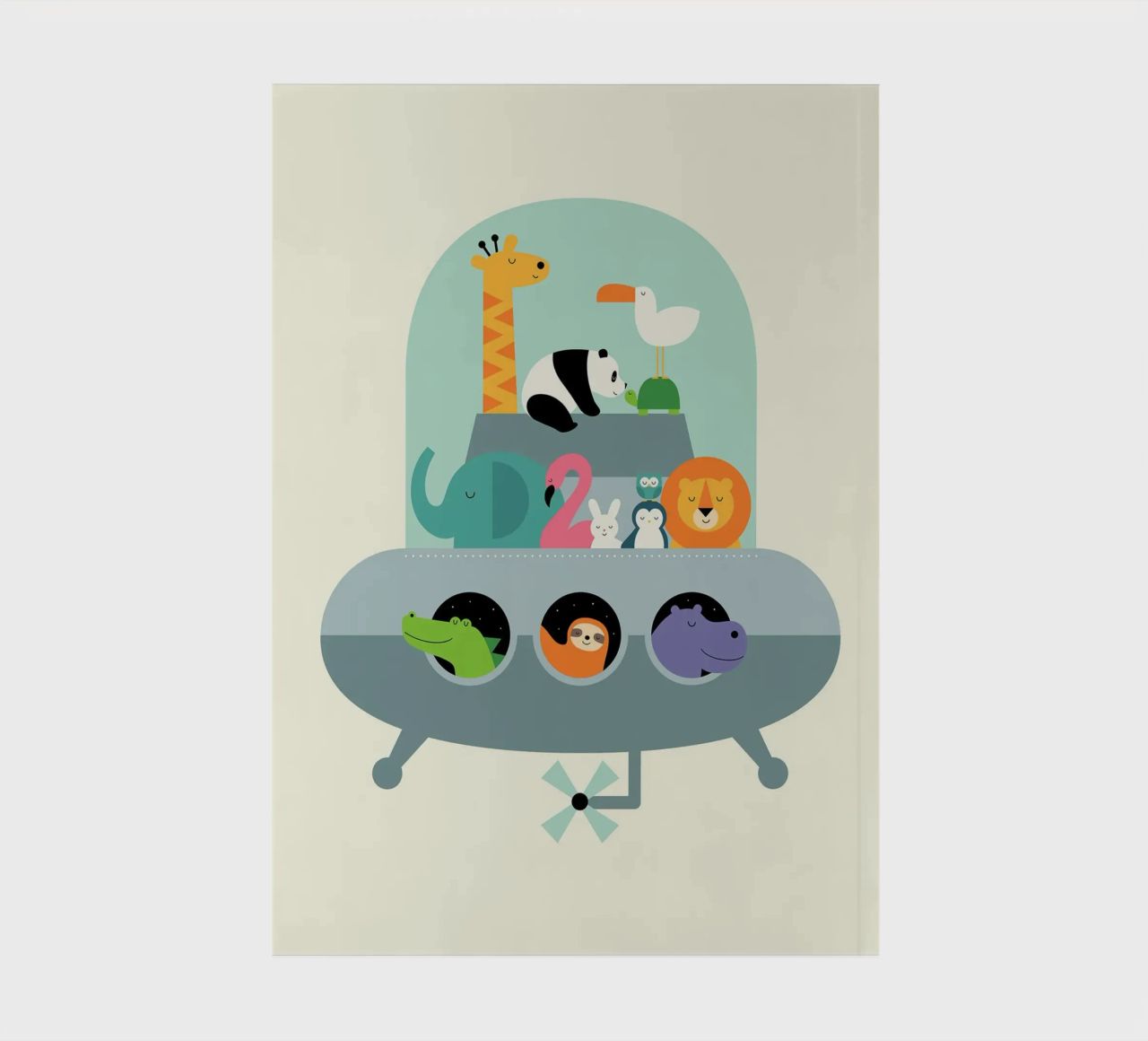 aboard a spaceship notebook by westface store