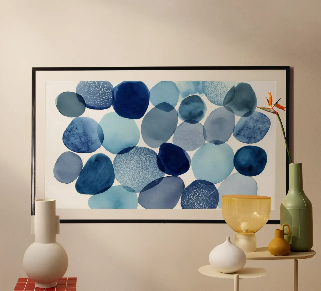 Mosaico di maree carta hahnemühle da Matthias Keller Studio