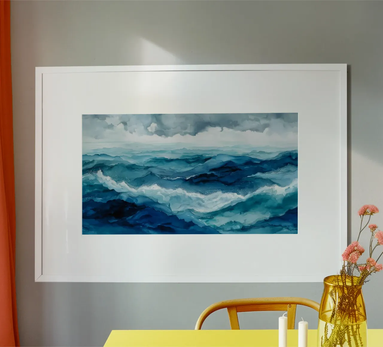 Deep Current poster by Matthias Keller Studio